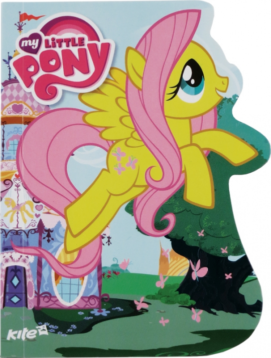 Блокнот KITE Little Pony 60арк., А6, вырубка, клей LP15-223К Фото