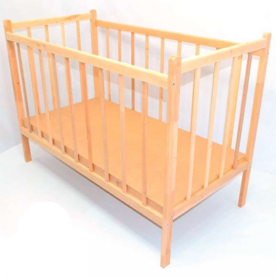 Кроватка детская деревянная - базовая модель Фото