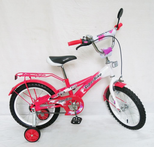 Велосипед детский 141406-P &quot;Super Bike&quot;, колеса 14&quot; Фото