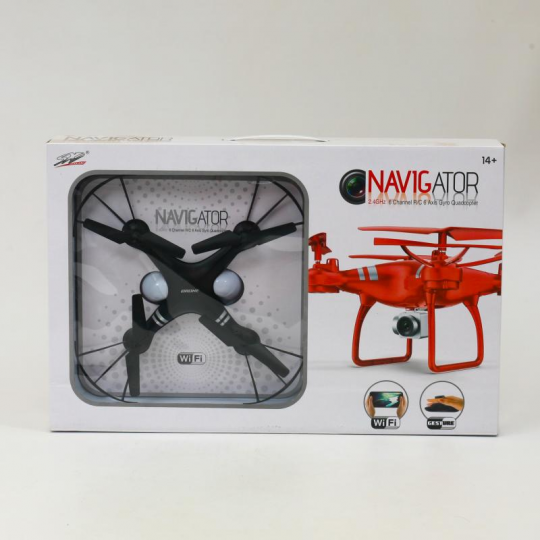 Квадрокоптер DRONE | WIFI DRONE NAVIGATOR., S63 Фото
