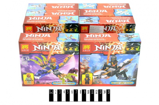 Конструктор &quot;Ninja&quot; (коробка 8шт). 32*17,9*14,6 см. /192/ Фото