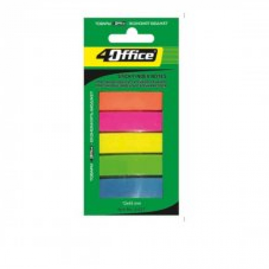 Стикеры-закладки 4-427 5 цветов 4Office Фото