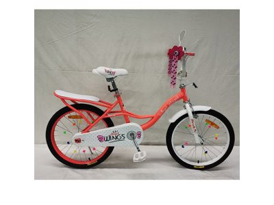 Велосипед детский PROF1 20д. SY20195 (1шт) Angel Wings,корал,свет,звонок,зерк