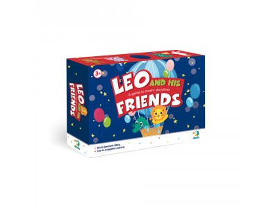 300210 Гра на складання сюжету Лео та його друзі