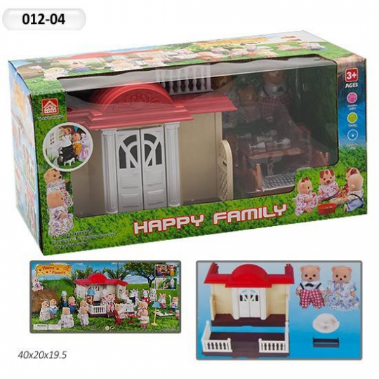Животные флоксовые 012-04 (12шт) Happy Family, в короб.41*20, 5*17, 5см Фото