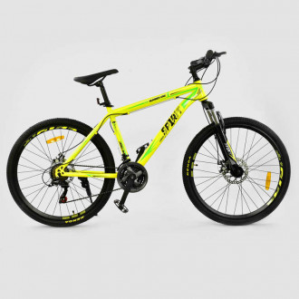 Велосипед Спортивный CORSO 26&quot;дюймов JYT 001 - 719 YELLOW SPIRIT (1) Металл, 21 скорость