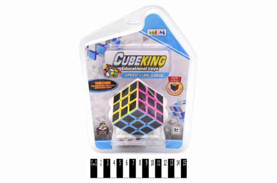 Кубик-Рубик диам. 5,8см блистер 18*9*24см /120-2/ Фото
